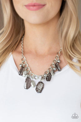 Chroma Drama - Black Necklace - Paparazzi Accessories - Sassysblingandthings