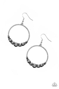 Self-Made Millionaire - Silver Earrings - Paparazzi Accessories - Sassysblingandthings