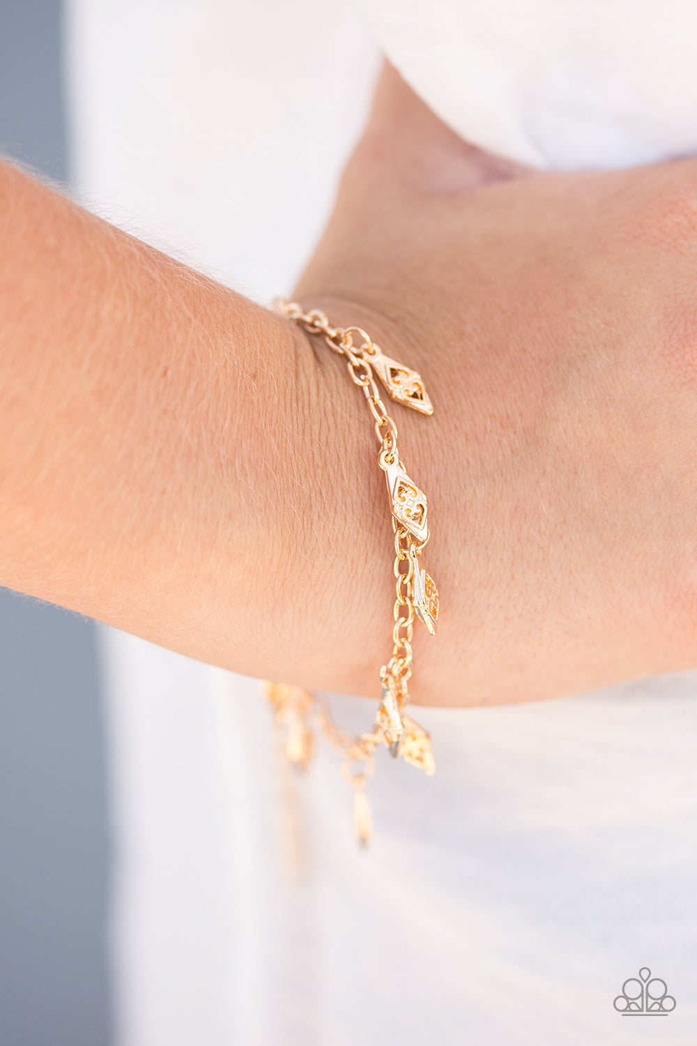 City Chic - Gold Bracelet - Paparazzi Accessories