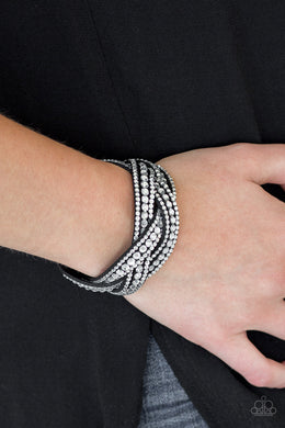 Bring On The Bling - Black Bracelet - Paparazzi Accessories