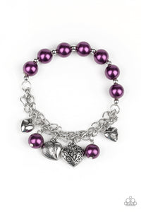 more-amour-purple-bracelet-paparazzi-accessories