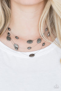 Top ZEN - Black Necklace - Paparazzi Accessories