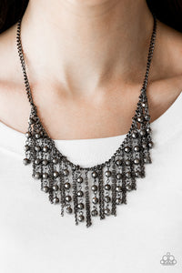 Rebel Remix - Black Necklace - Paparazzi Accessories