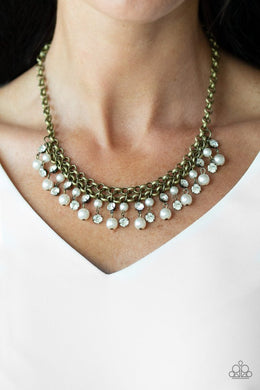 you-may-kiss-the-bride-brass-necklace-paparazzi-accessories