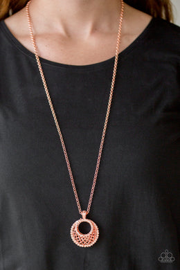 Net Worth - Copper Necklace - Paparazzi Accessories