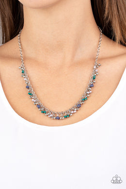 Sailing The Seven Seas - Blue Necklace - Paparazzi Accessories