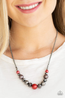 The Big-Leaguer - Multi Necklace - Paparazzi Accessories