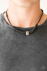 Pacific Pioneer - Black Necklace - Paparazzi Accessories