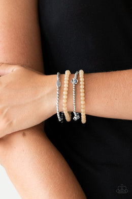 blooming-buttercups-brown-bracelet-paparazzi-accessories