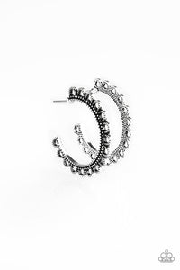 bohemian-bliss-silver-earrings-paparazzi-accessories