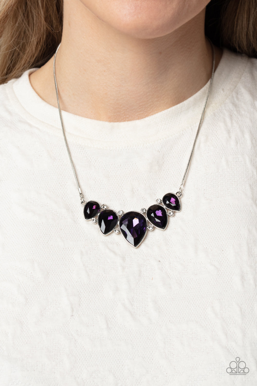 Regally Refined - Purple Necklace - Paparazzi Accessories