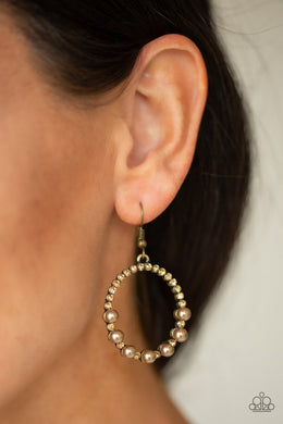 glowing-grandeur-brass-earrings-paparazzi-accessories