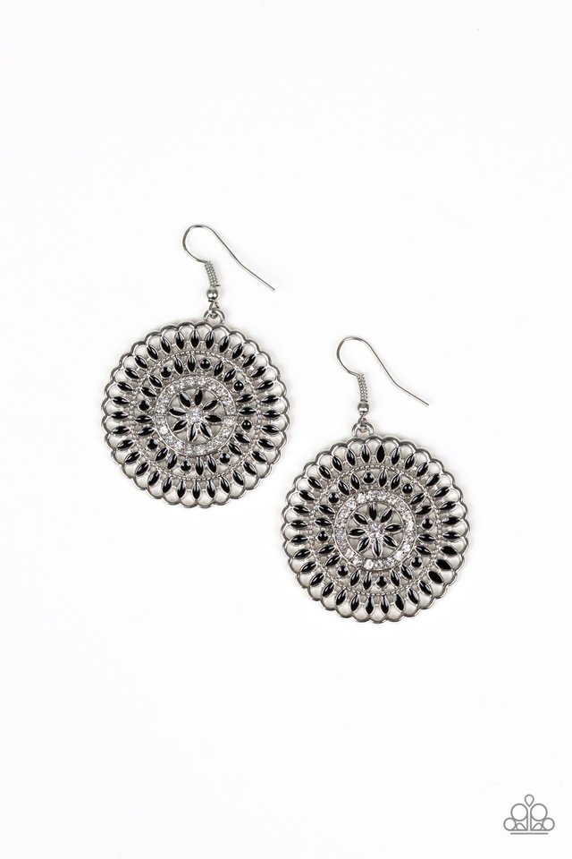 Beaded Spiral Earrings - Large – Sherry Tinsman Metalsmith