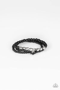 Tour de Tranquility - Black Bracelet - Paparazzi Accessories - Sassysblingandthings