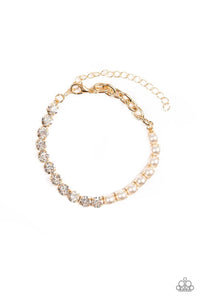 Out Like A SOCIALITE - Gold Bracelet - Paparazzi Accessories - Sassysblingandthings