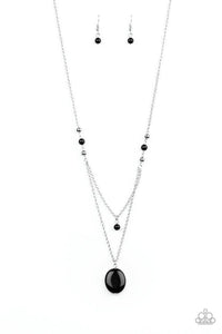 Time To Hit The ROAM - Black Necklace - Paparazzi Accessories - Sassysblingandthings