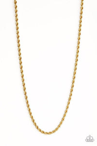 double-dribble-gold-necklace-paparazzi-accessories