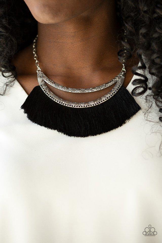 the-mane-event-black-necklace-paparazzi-accessories