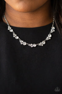 Social Luster - White Necklace - Paparazzi Accessories