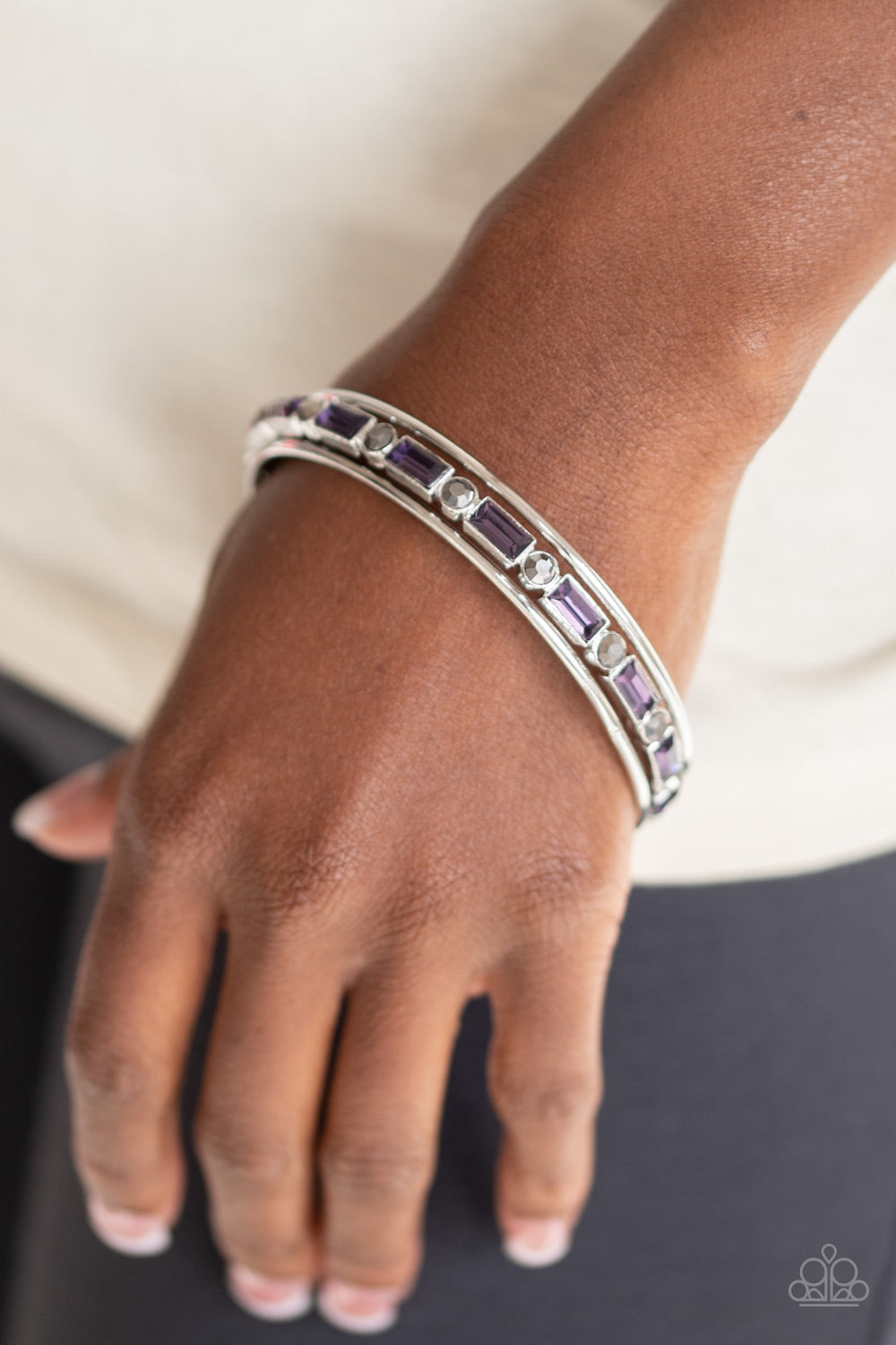 HEIR Toss - Purple Bracelet - Paparazzi Accessories