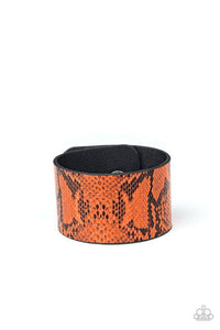 Its a Jungle Out There - Orange Bracelet - Paparazzi Accessories - Sassysblingandthings