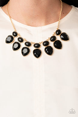 Modern Masquerade - Black Necklace - Paparazzi Accessories