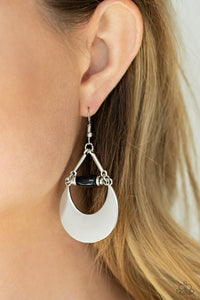 Mystical Moonbeams - Black Earrings - Paparazzi Accessories