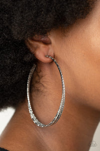 Watch and Learn - Silver Earrings - Paparazzi Accessories