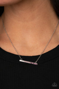 Sparkly Spectrum - Purple Necklace - Paparazzi Accessories