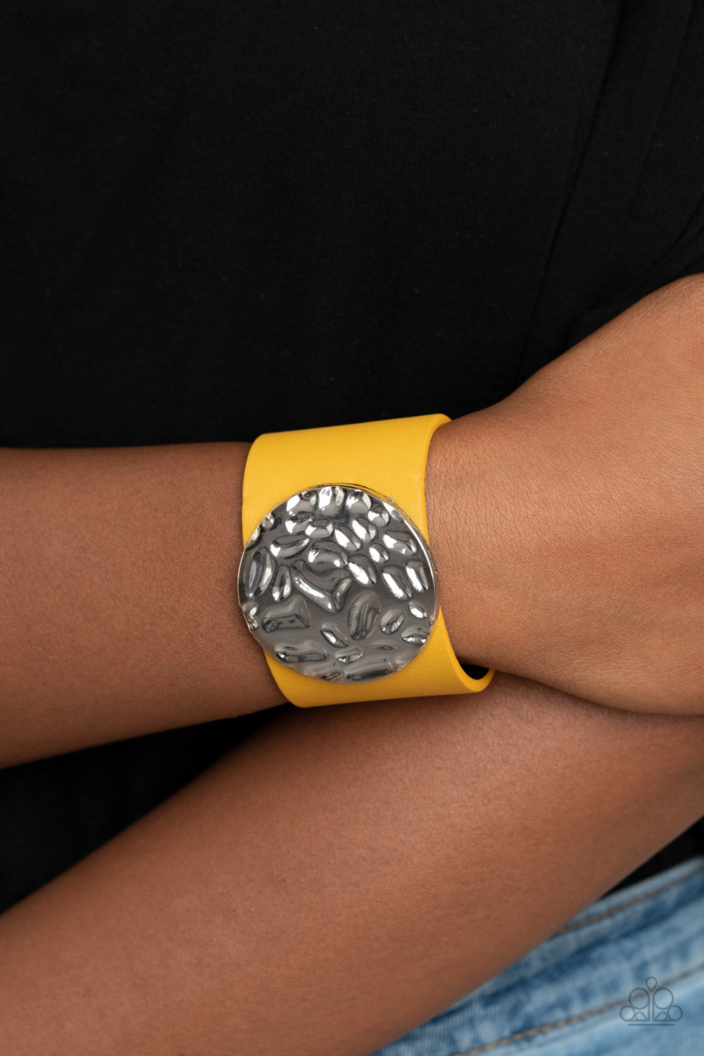 The Future Looks Bright - Yellow Bracelet - Paparazzi Accessories