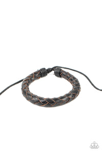 homespun-comfort-black-bracelet-paparazzi-accessories