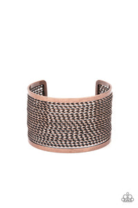 stacked-sensation-copper-bracelet-paparazzi-accessories
