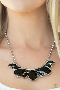 Never SLAY Never - Black Necklace - Paparazzi Accessories