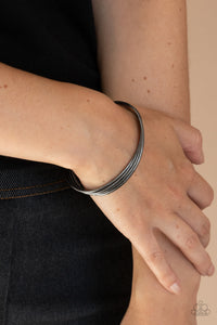 Bringing Basics Back - Black Bracelet - Paparazzi Accessories