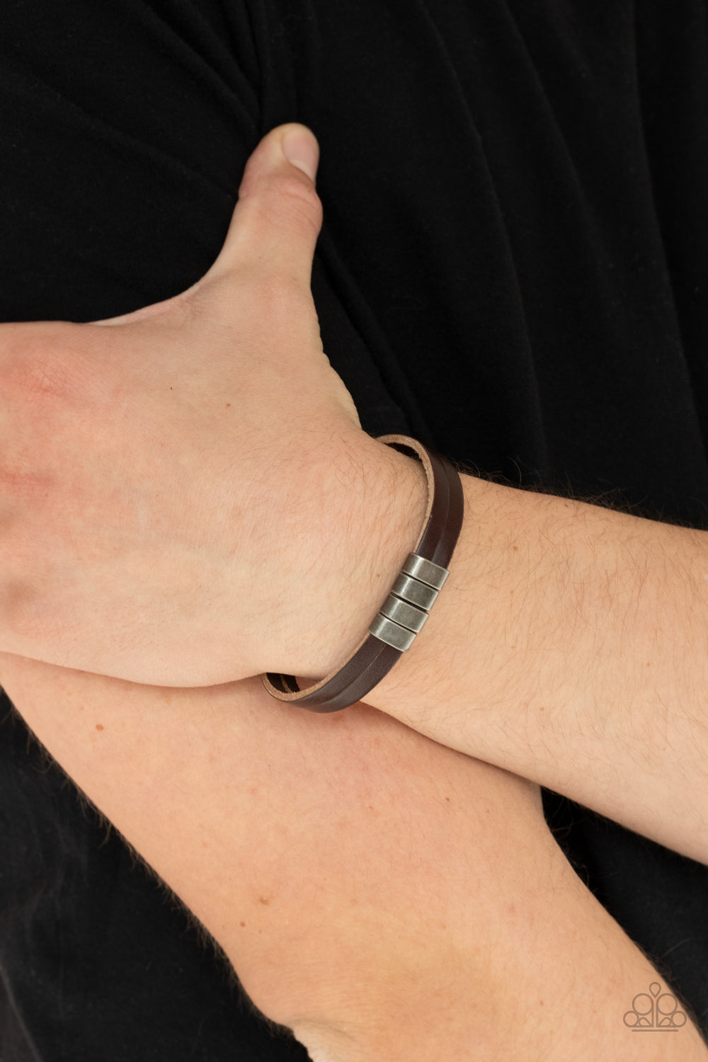 Best ROAM-mate Ever - Brown Bracelet - Paparazzi Accessories