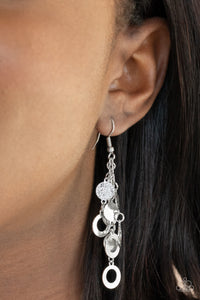 I'm Always BRIGHT - Silver Earrings - Paparazzi Accessories