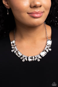 Long Live Sparkle - White Necklace - Paparazzi Accessories