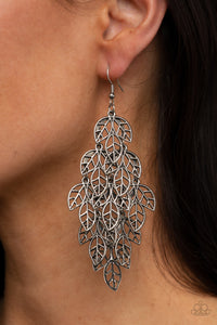 The Shakedown - Silver Earrings - Paparazzi Accessories