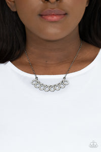 Timeless Trimmings - Black Necklace - Paparazzi Accessories