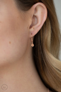 Dynamically Dainty - Copper Necklace - Paparazzi Accessories