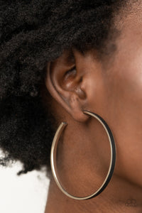 Fearless Flavor - Black Earrings - Paparazzi Accessories
