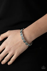 Cosmic Conquest - Blue Bracelet - Paparazzi Accessories