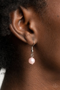 Positively PEARL-escent - Pink Necklace - Paparazzi Accessories
