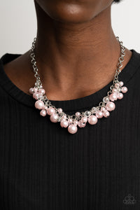 Positively PEARL-escent - Pink Necklace - Paparazzi Accessories