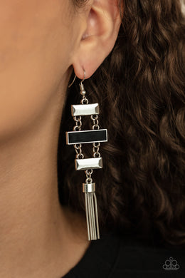 Mind, Body, and SEOUL - Black Earrings - Paparazzi Accessories