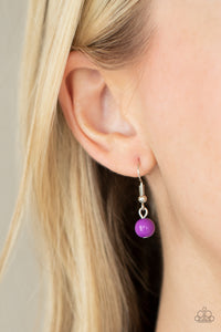 STAYCATION All I Ever Wanted - Purple Necklace - Paparazzi Accessories
