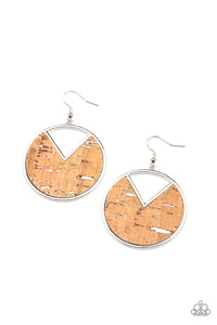 nod-to-nature-white-earrings-paparazzi-accessories