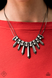 Dangerous Dazzle - Black Necklace - Paparazzi Accessories