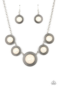 circle-the-wagons-white-necklace-paparazzi-accessories