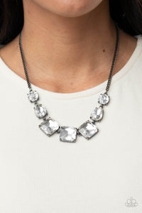 Unfiltered Confidence - Black Necklace - Paparazzi Accessories